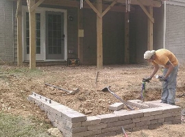 Hardscape Landscape Retaining Wall Fencing Home Improvement & Remodeling by Fuhrman's Lawn & Landscaping Glenville PA 17329 and Hanover PA 17331