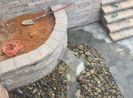 Hardscape Landscape Retaining Wall Fencing Home Improvement & Remodeling by Fuhrman's Lawn & Landscaping Glenville PA 17329 and Hanover PA 17331