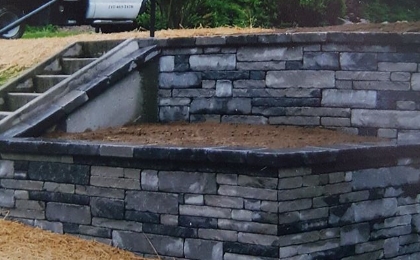 Retaining Wall by Fuhrmans Lawn and Landscaping Glenville PA 17329 Hanover PA 17331